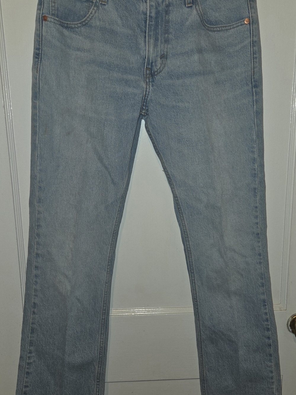 Levi's Light Blue 527 Straight Jeans
